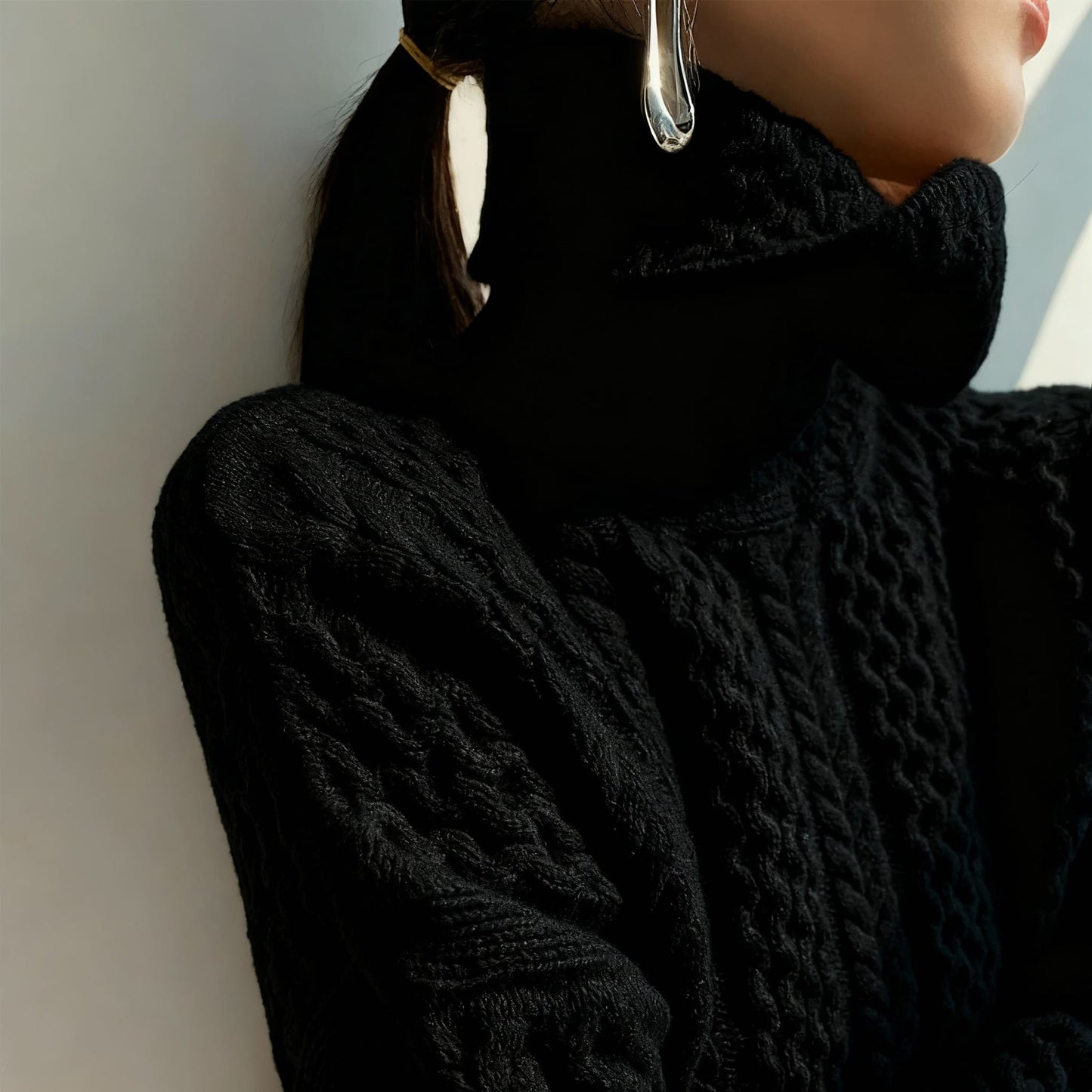 Vivara | Pull Col Roulé en Cachemire