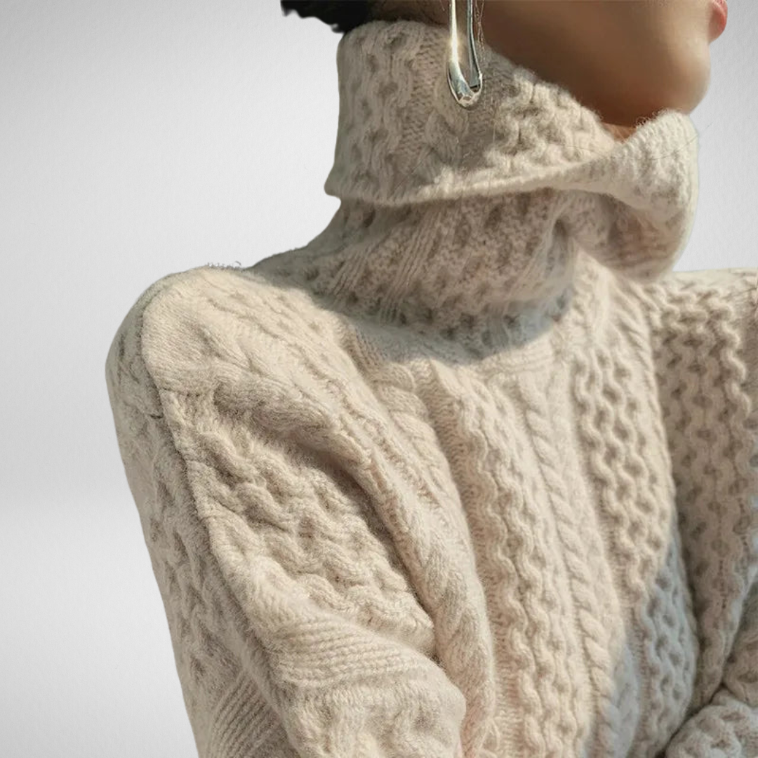 Vivara | Pull Col Roulé en Cachemire