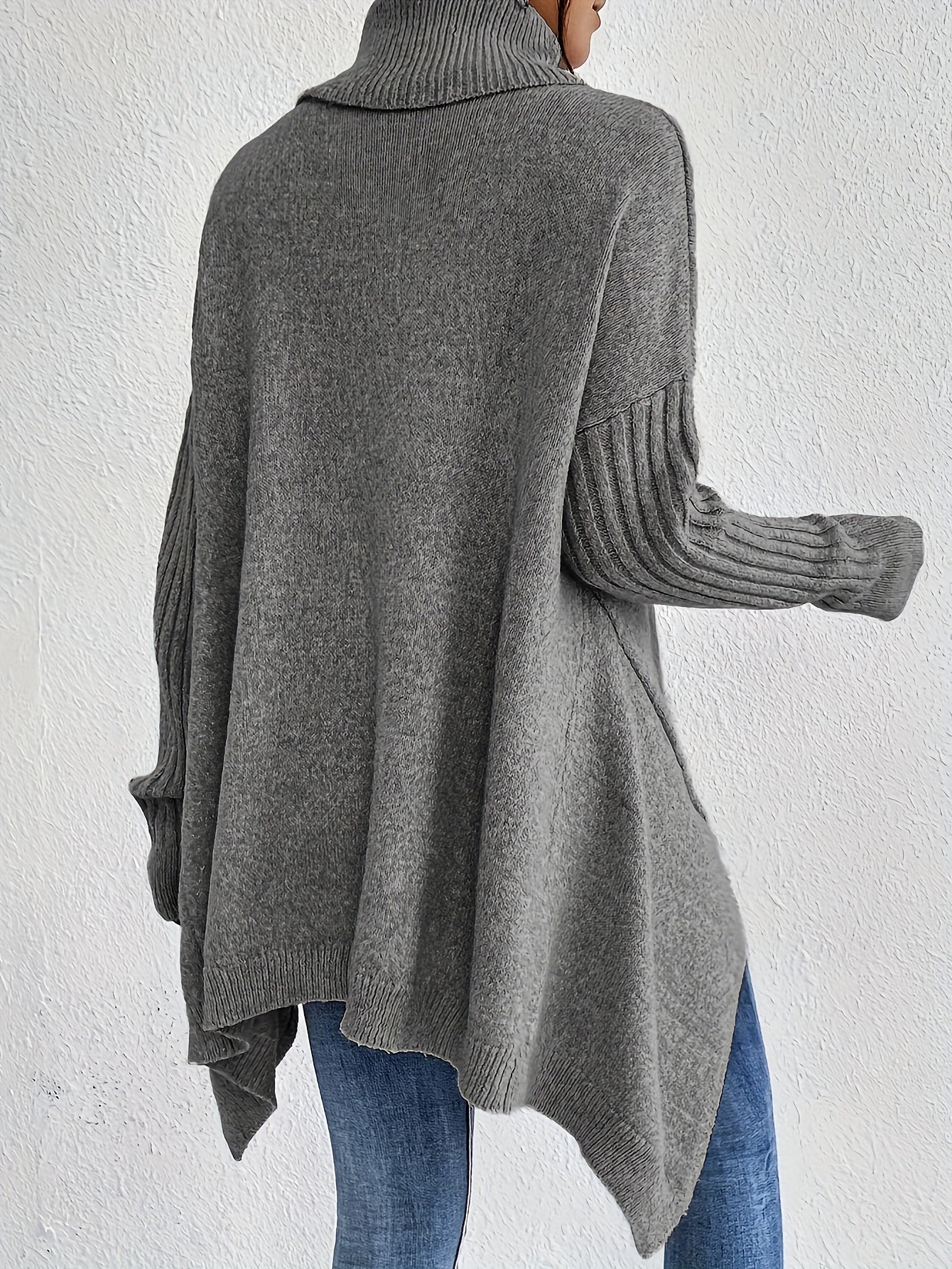 CORALIE | Pull col roule oversize