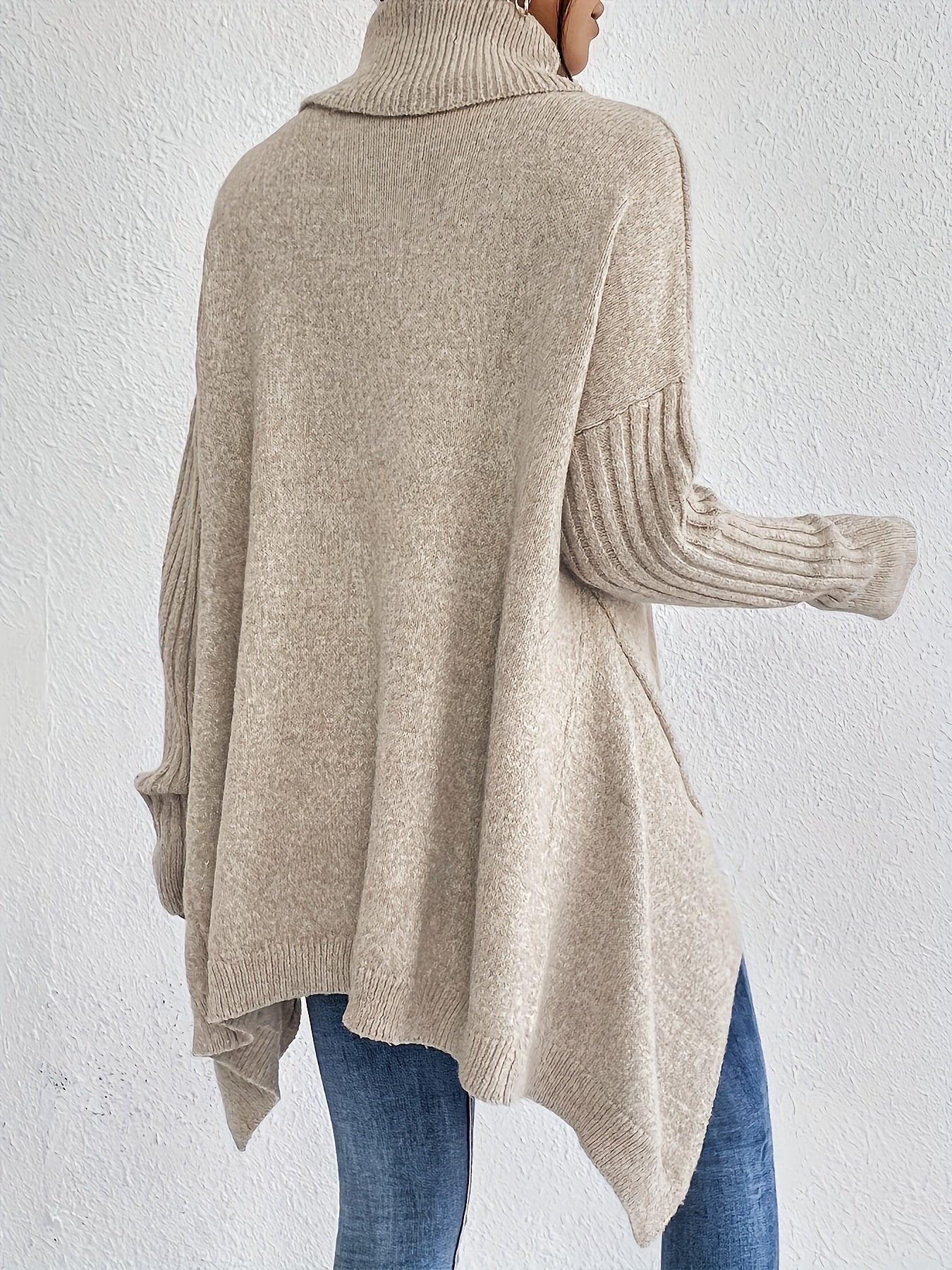 CORALIE | Pull col roule oversize