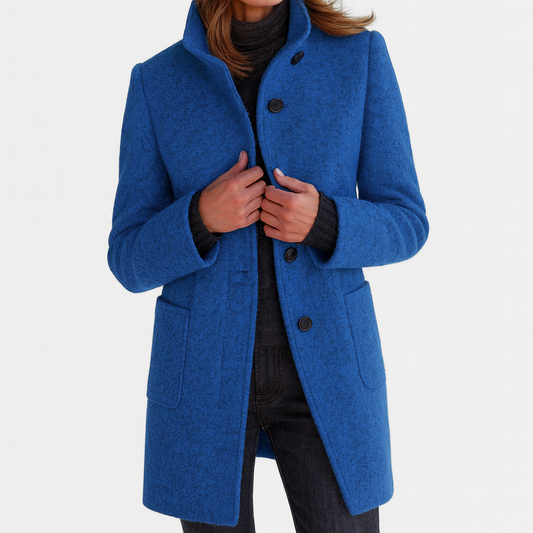 LIANNE | Manteau femme à col montant