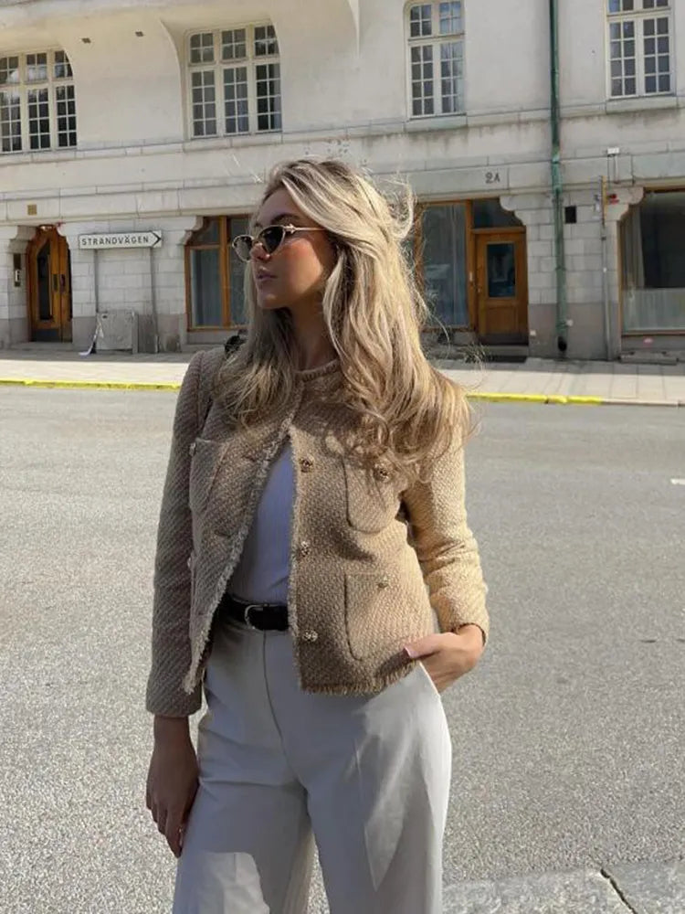 Lamoury Fashion | Veste Chic Beige