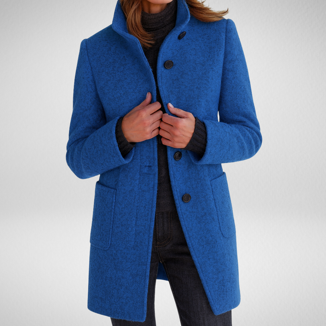 Maïa | Manteau pour femme avec col haut