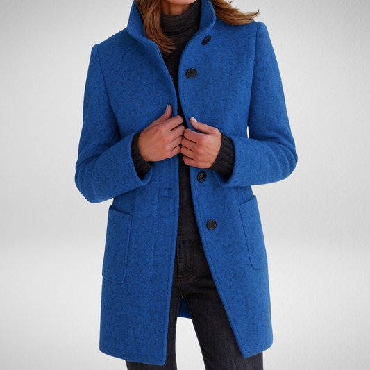 Maïa | Manteau pour femme avec col haut