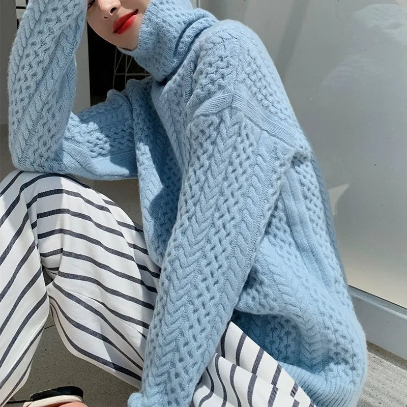 Vivara | Pull Col Roulé en Cachemire